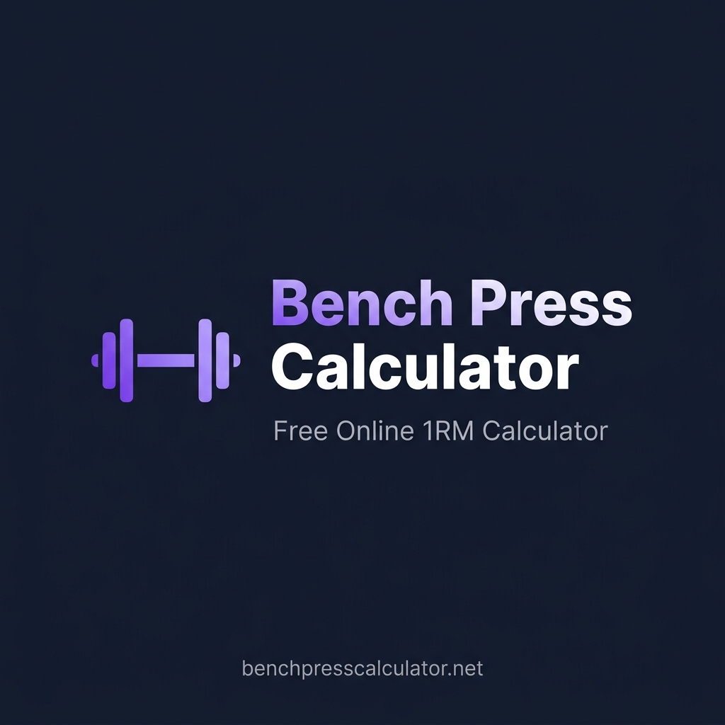 Bench Press Calculator: Calculate Your 1 REP MAX (1RM)